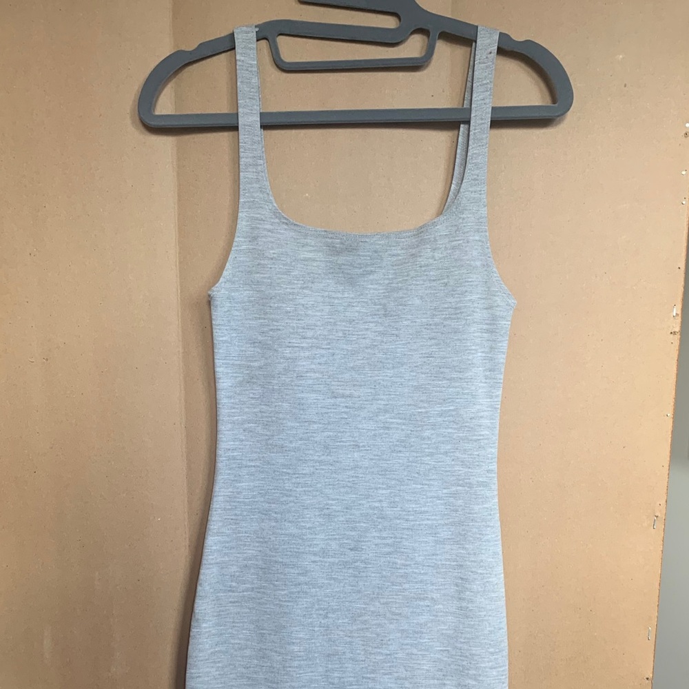 Gray Bodycon Dress